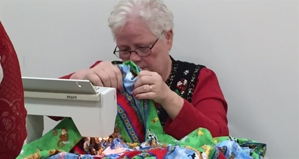 Local Group Stitches Blankets for those with Autism Spectrum Disorders